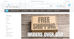 Desktop Screenshot of mystecig.com